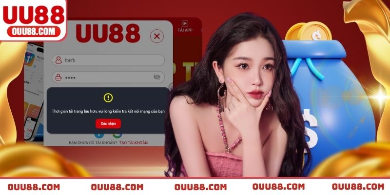 Mạng trục trặc sẽ khiến quá trình truy cập bị gián đoạn